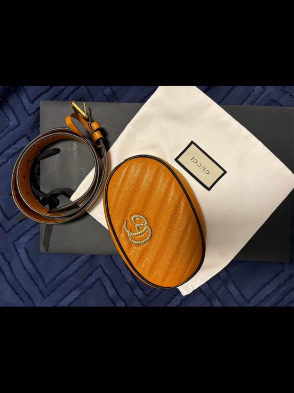 Gucci Quilted Leather Belt Bag